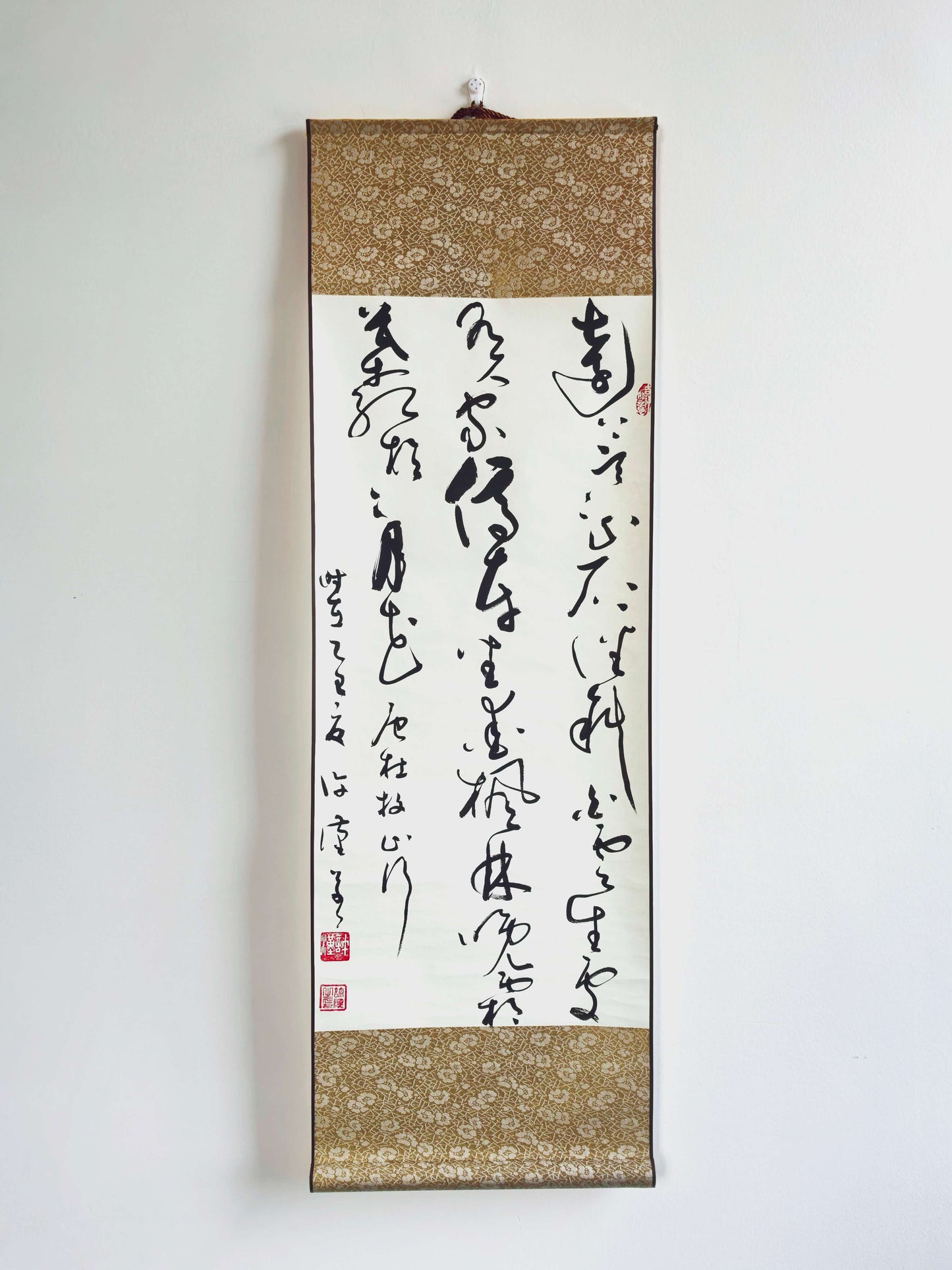 Classic Chinese Poetry and Calligraphy - Fine Decoration Artwork, Traditional Brush Font Showcases the Beauty of Poetry